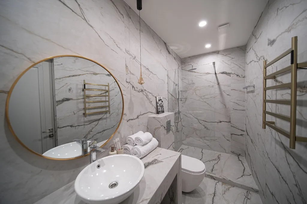 Дизайнерские апартаменты в центре города с 2-мя спальнями