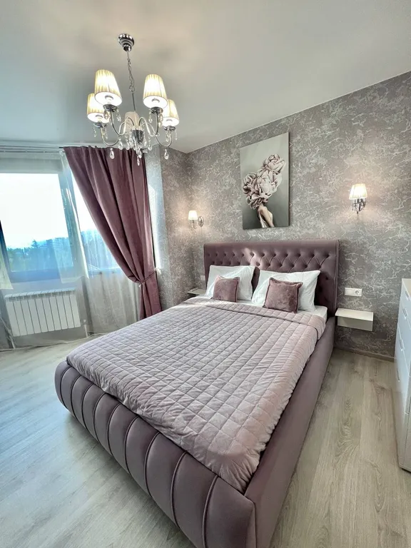 Квартира Квартира ЖК Морская Симфония-2 МореСолнцеАпарт с видом на горы, море и бассейн — Адлер