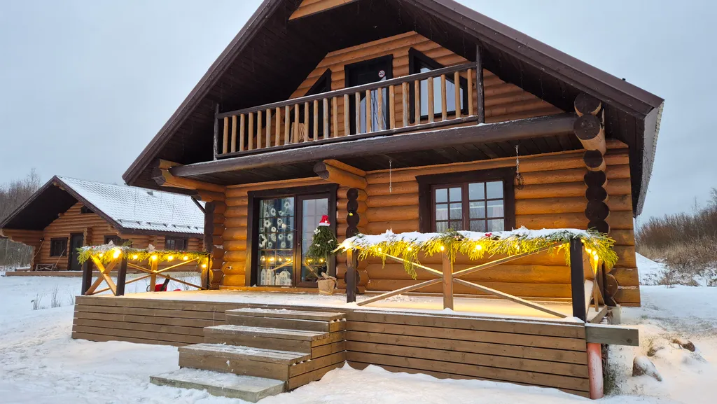 Дом с видом на озеро