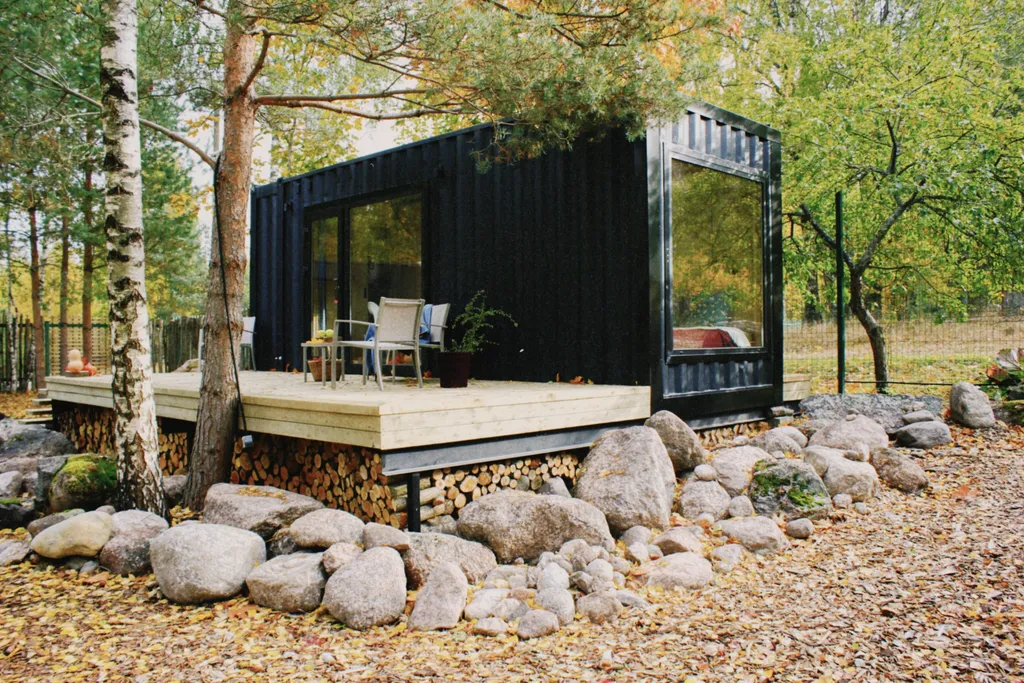 Коттедж Домик Blomma у сосны — Приморск