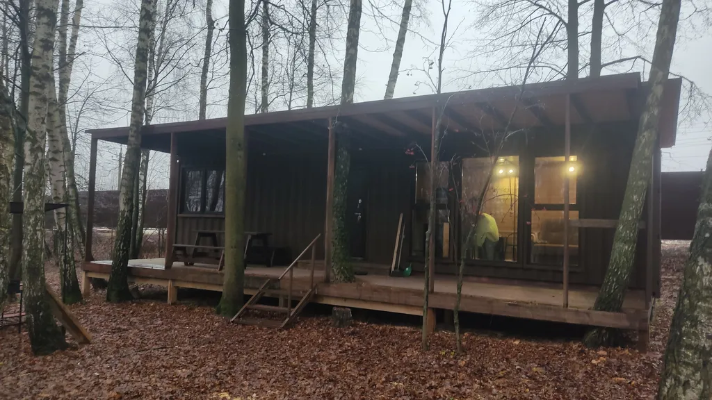 Уютный дом с баней