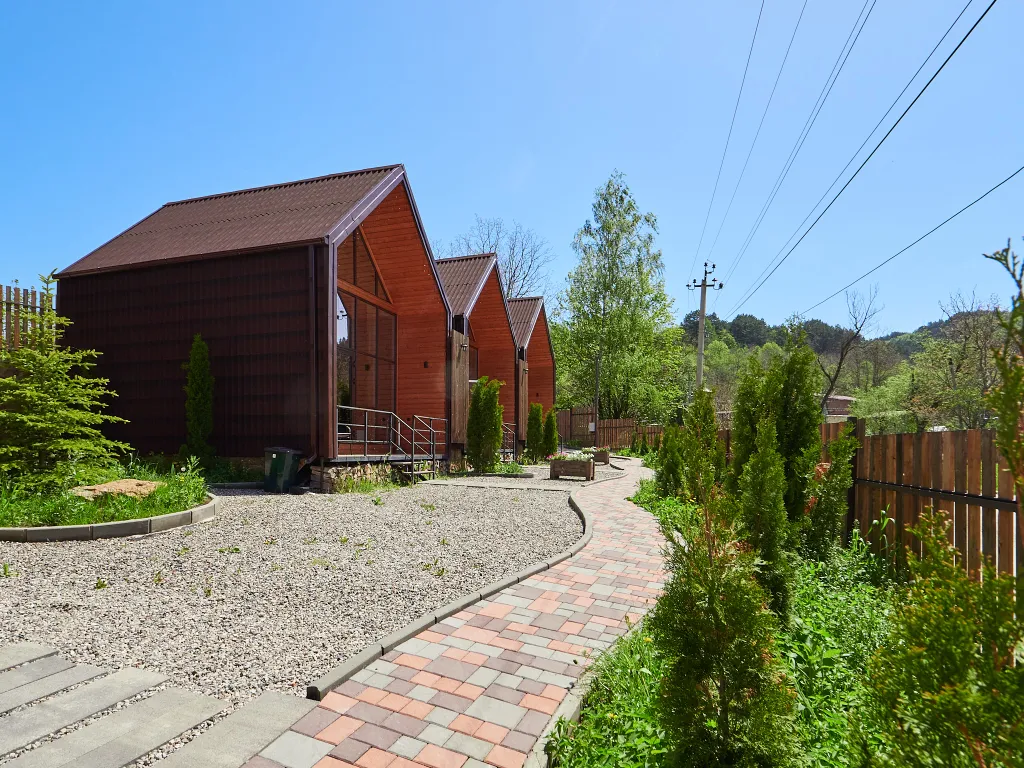 Шале с бассейном