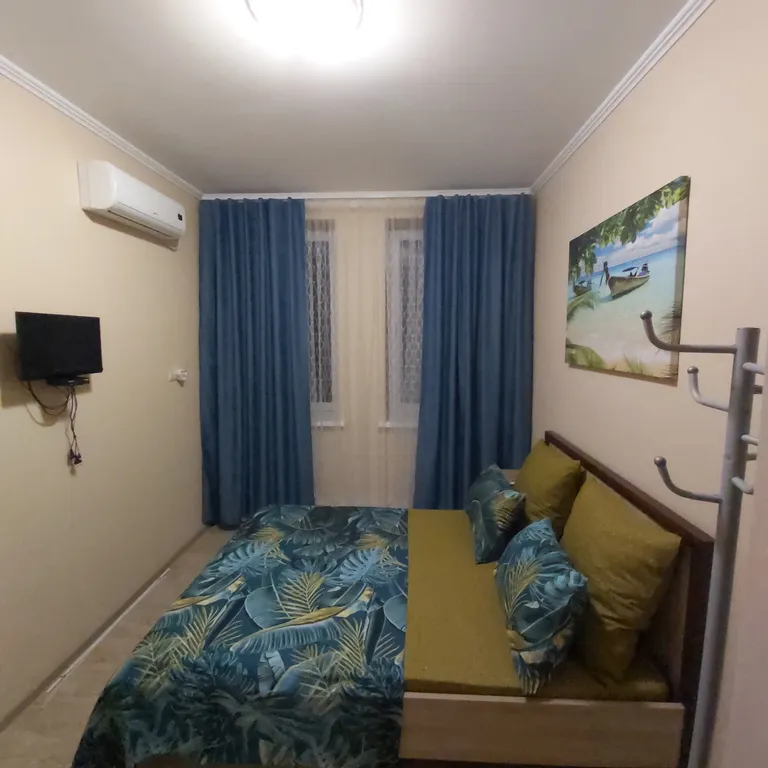 Квартира Квартира Уютный двухместный номер с одной общей кроватью — Геленджик