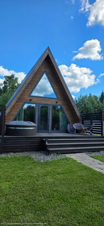 Дом 50m2 — с кухней, с Wi-Fi, до 5 гостей
