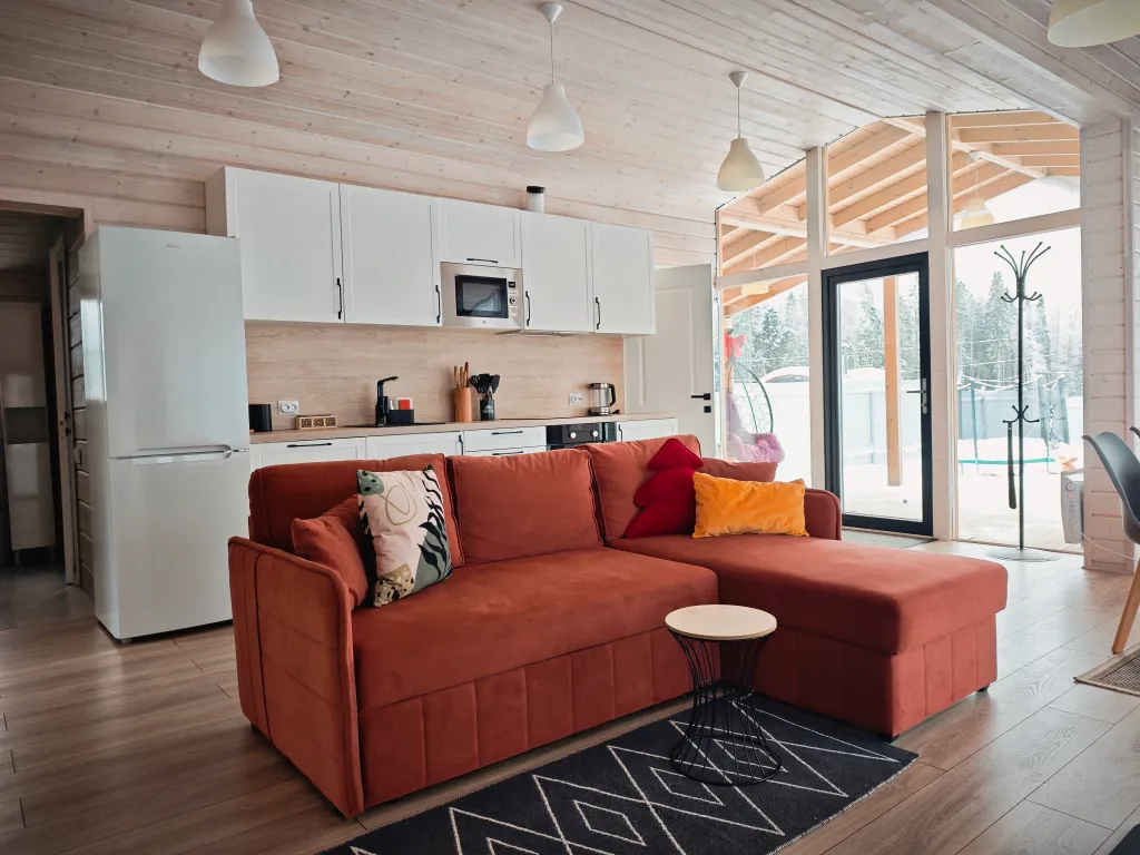 Дом у леса с камином