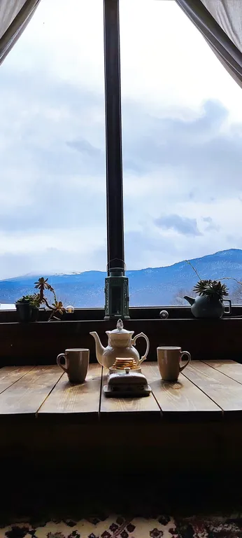 Коттедж Коттедж Просторный сруб с гамаком, камином и баней — Мезмай