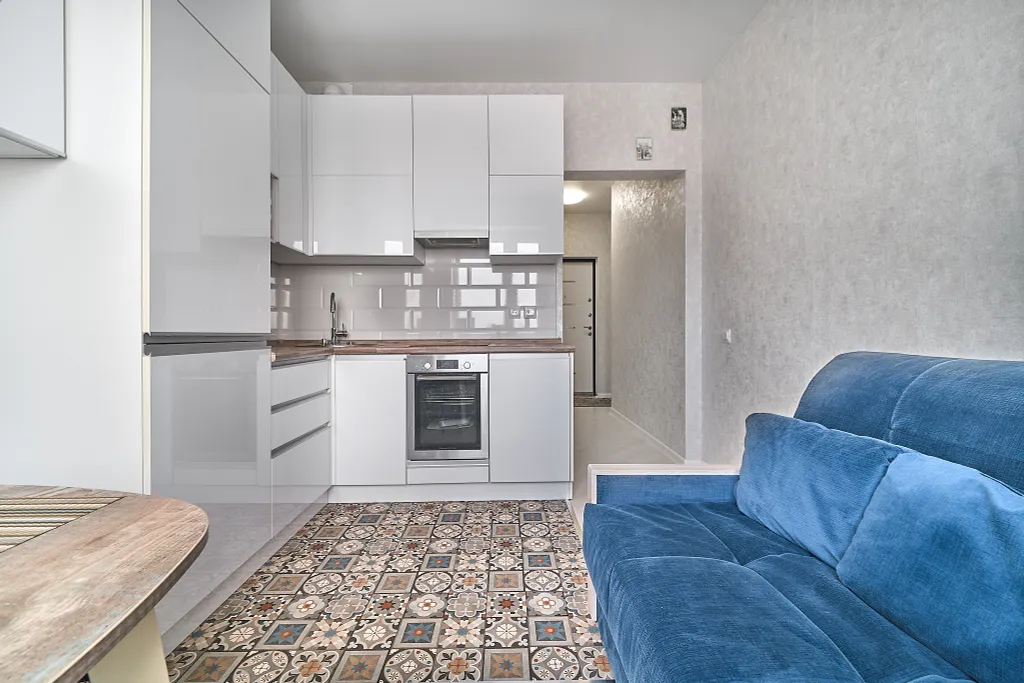 Современная квартира с удобствами и посудомоечной машиной