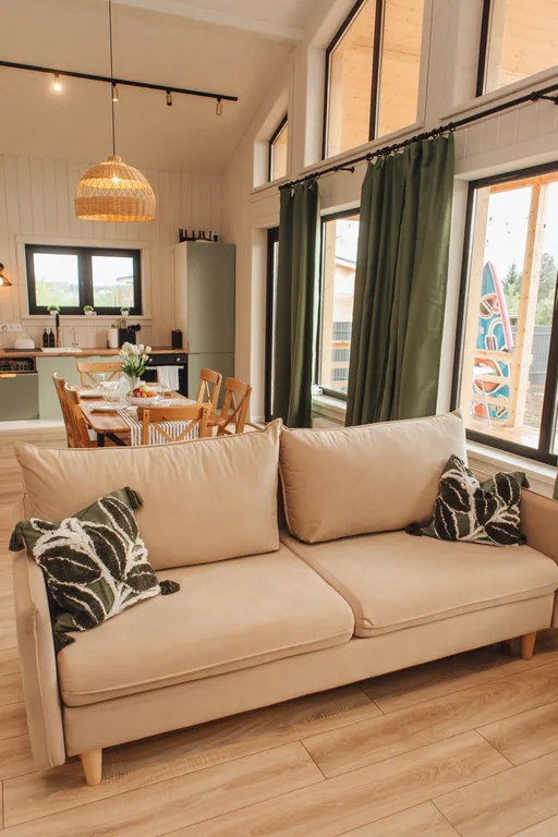 Коттедж Красивый дом с сауной, джакузи, сапбордами — Павловский Посад