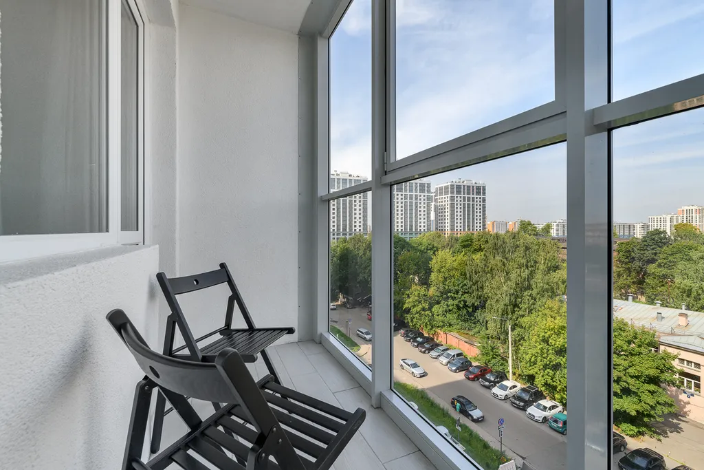 Квартира Квартира Студия с балконом у метро Московские ворота — Санкт-Петербург