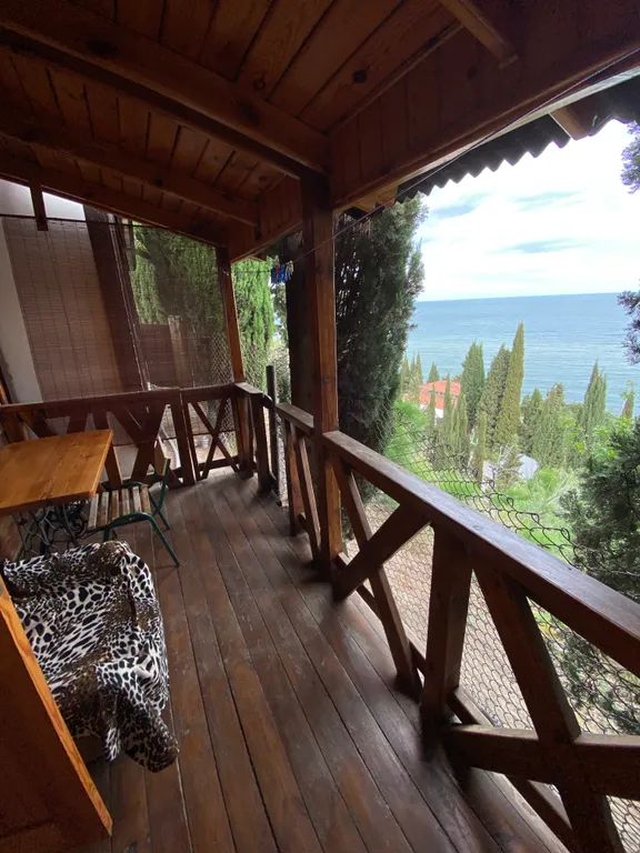 2-х местный домик с видом на море