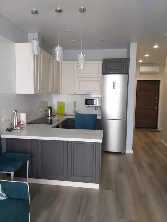 Новая квартира в центре города с красивым видом