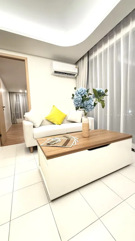 Двухкомнатная квартира у пляжа Камала с рабочим кабинетом, бассейном, залом