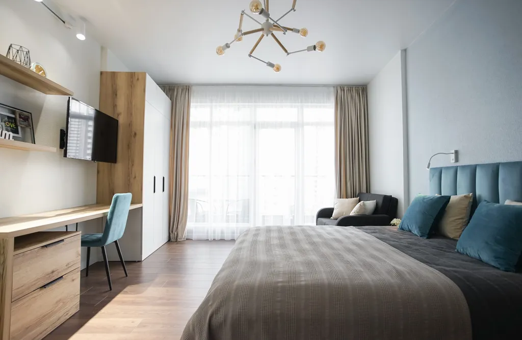 GG Home  - уютная студия в White Sails с видом на море на 12 этаже