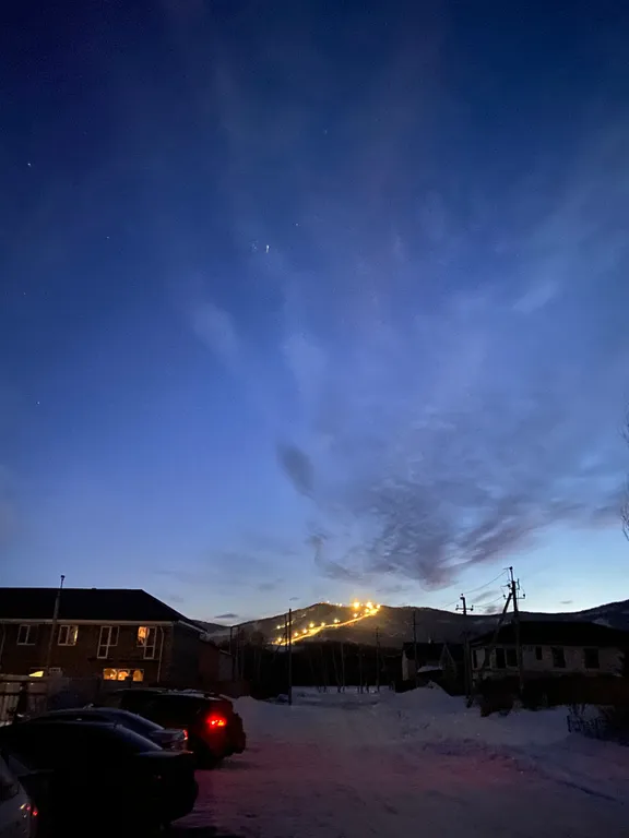 Апартамент с видом на горы