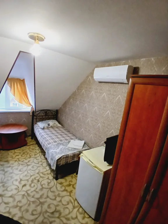 Уютная одноместная комната Мансарда