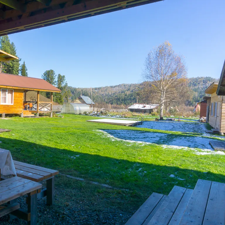 Благоустроенный 3-местный дом с видом на горы