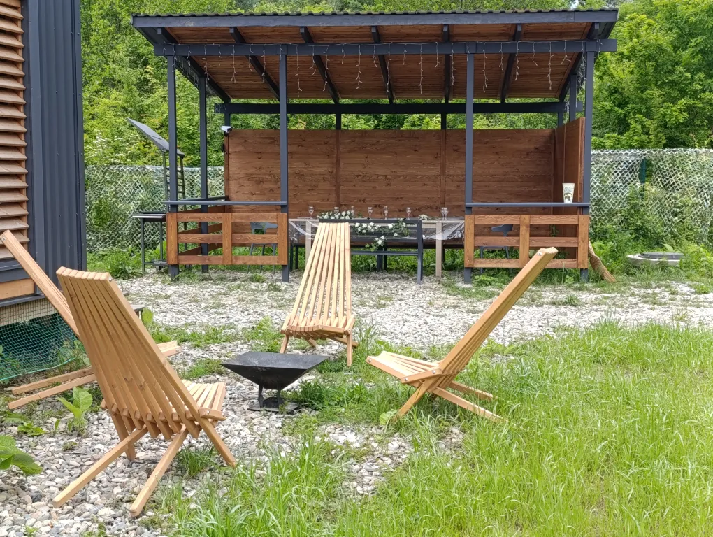 Коттедж Уютный дом у берега реки с баней — Горячий Ключ