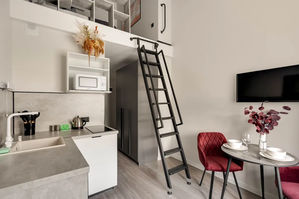 Квартира Квартира Уютная студия у метро, всё для комфортного проживания — Москва