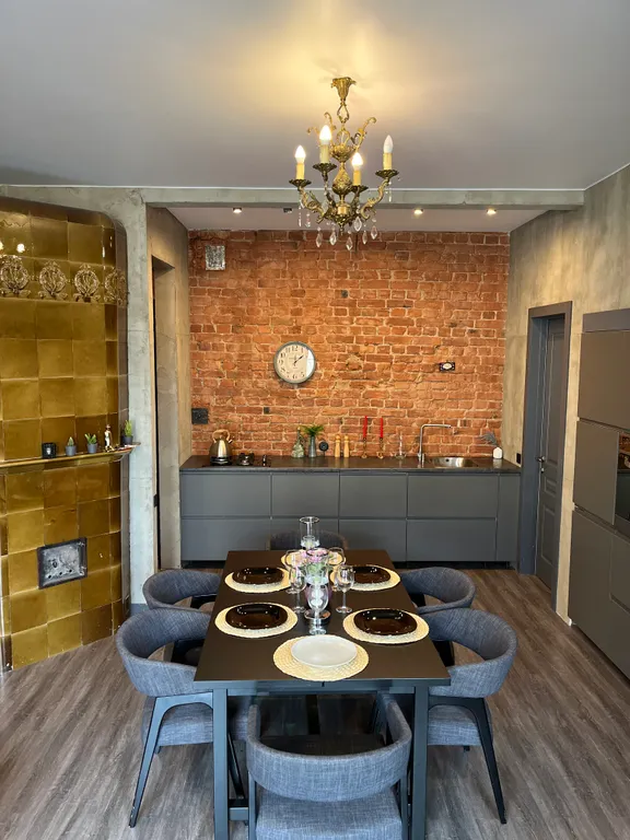 Квартира Современная квартира-лофт у метро — Санкт-Петербург