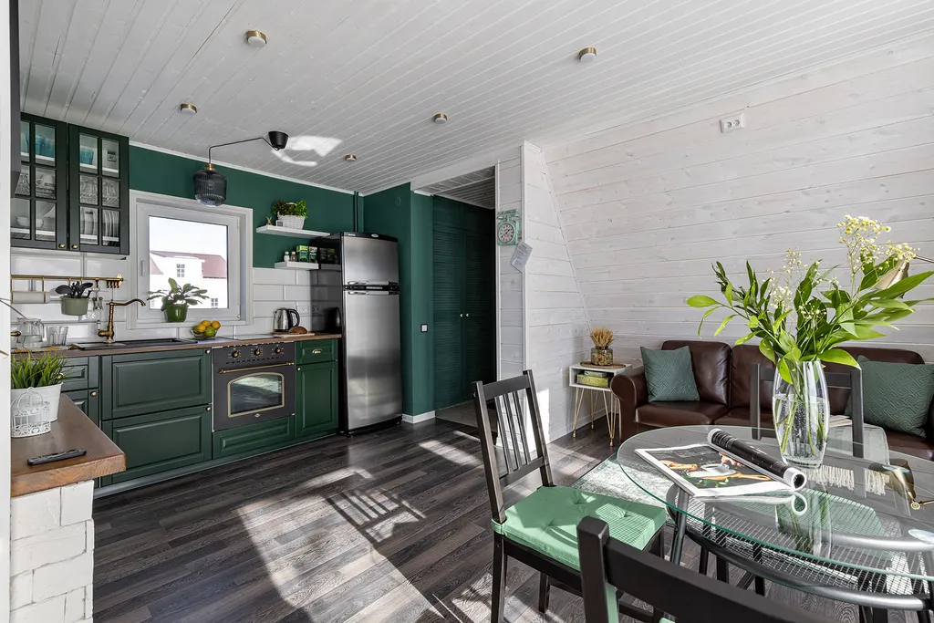 Коттедж Дом шалаш в Английском стиле — Пушкин