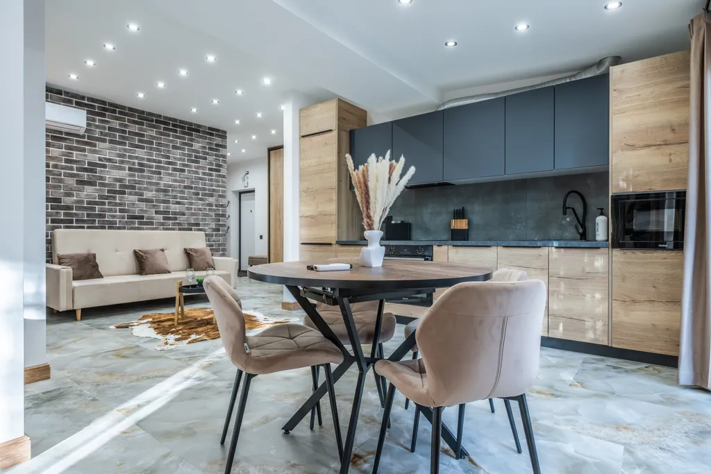 Сканди Лофт| 60 м² | 1 этажСкандинавский простор для 6 гостей