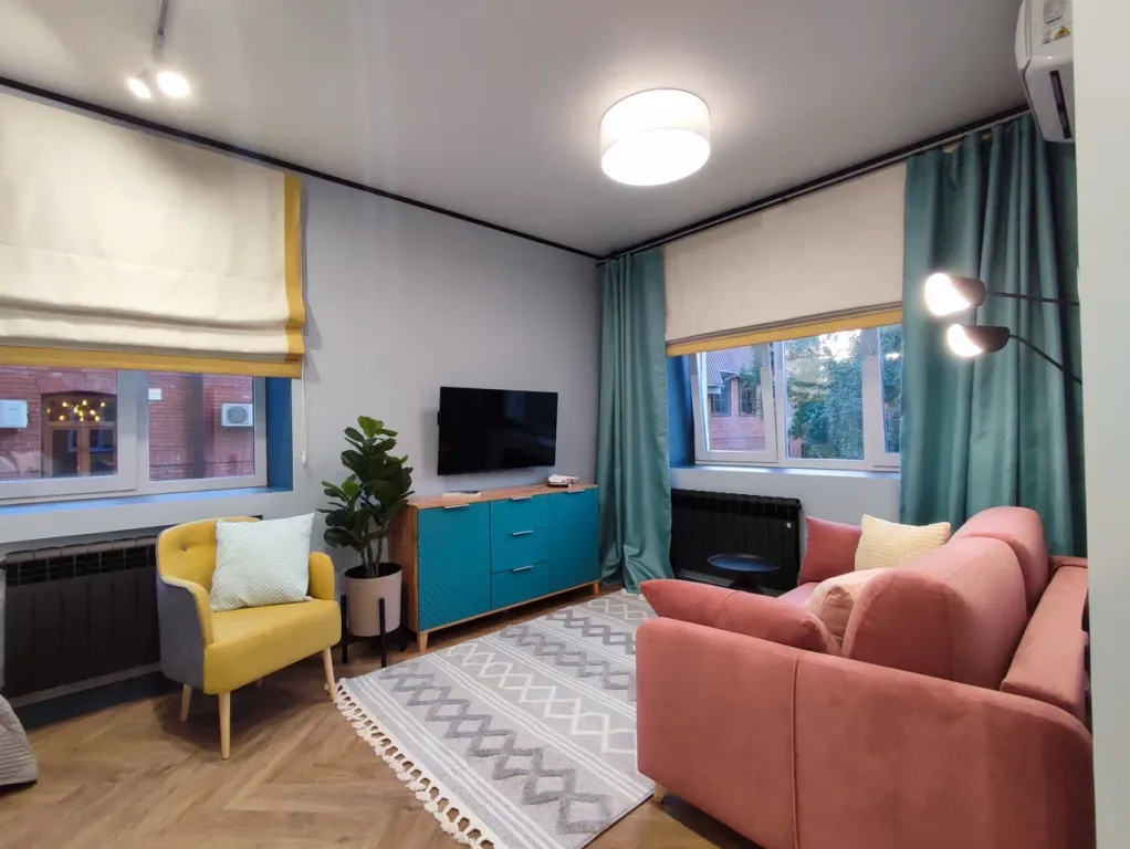 Стильные однокомнатные апартаменты