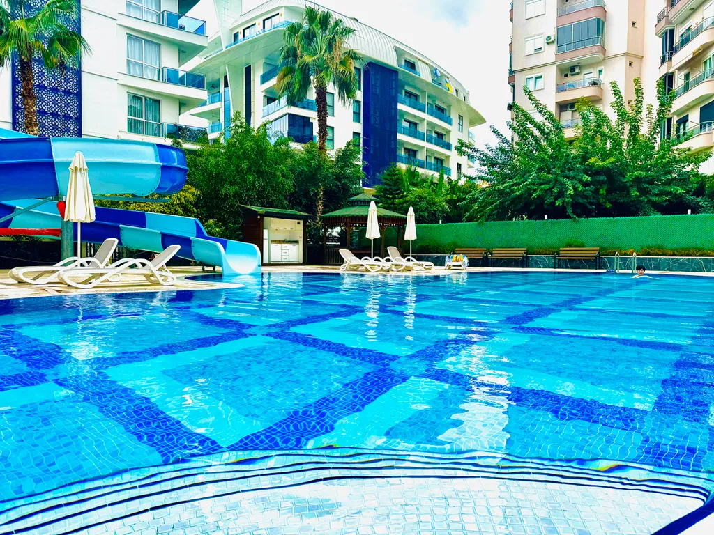 Семейные апартаменты 2+1, Elite Marine Residence, Kleopatra