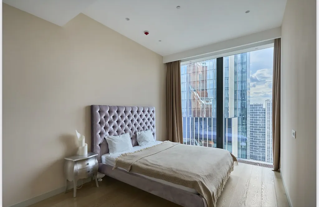 Евродвушка в neva towers 30 вид на закрытый парк