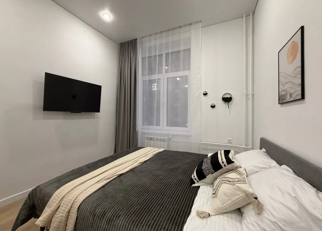 Светлая студия в ЖК Видный город