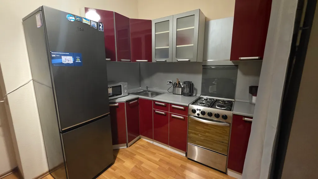 Просторная двухкомнатная квартира в центре города