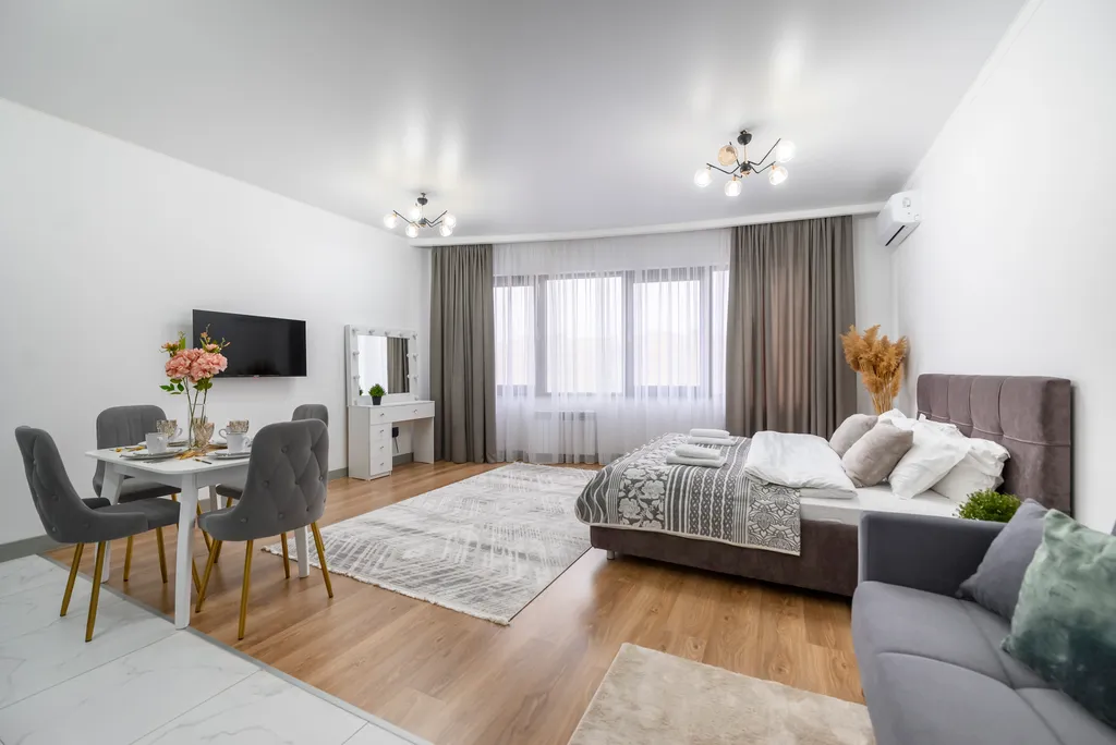 Просторная студия на Аль-Фараби