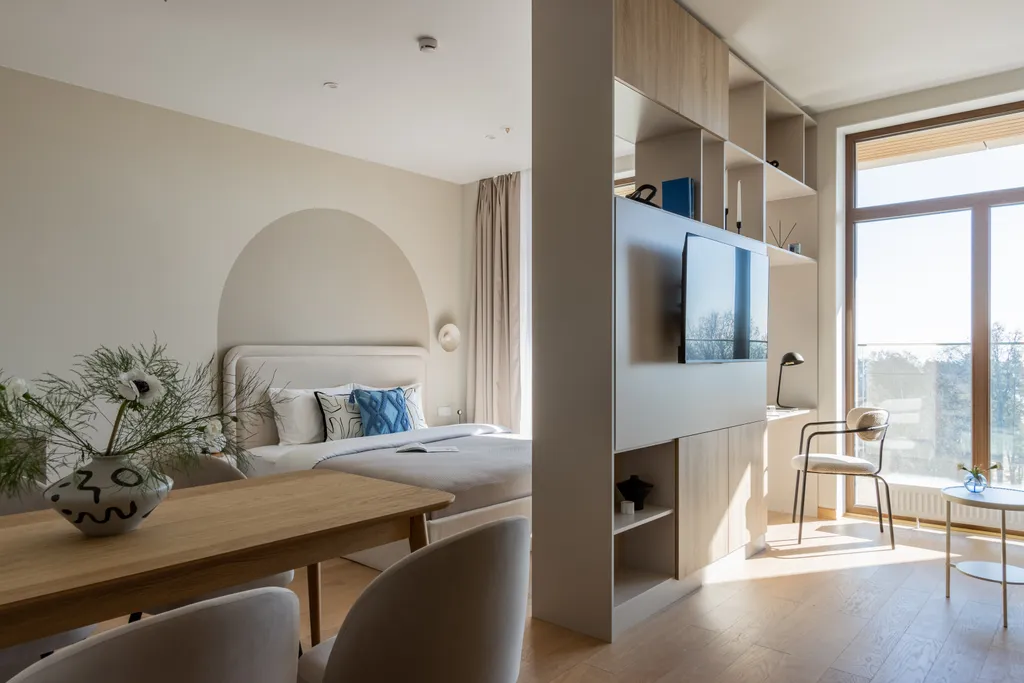 Апартаменты семейные с видом на залив