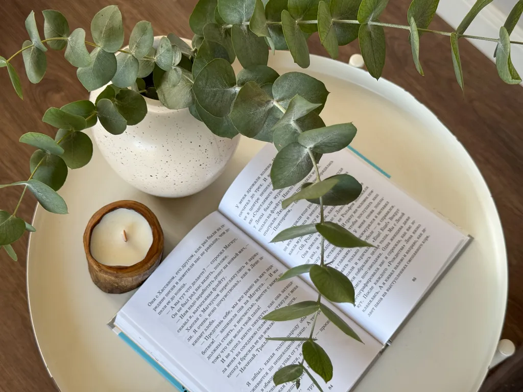 Квартира-студия с балконом у реки