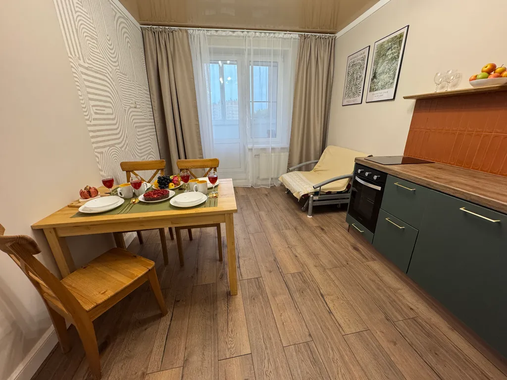 Новая просторная двухкомнатная квартира в новом монолитном доме