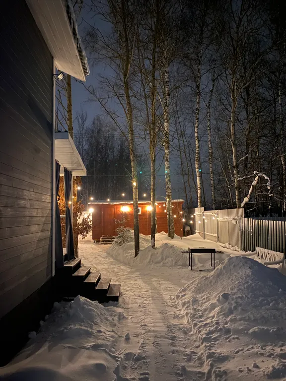 Уютный дом с баней