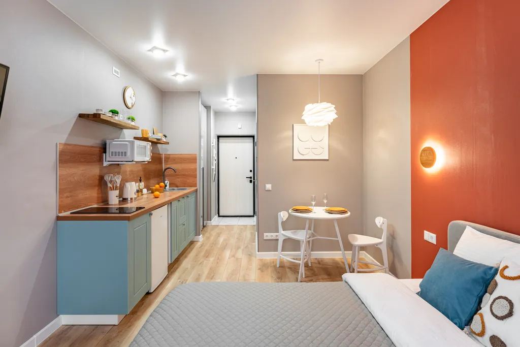 Квартира Квартира Студия Сканди вблизи аэропорта Домодедово и трассы М4 — Сапроново