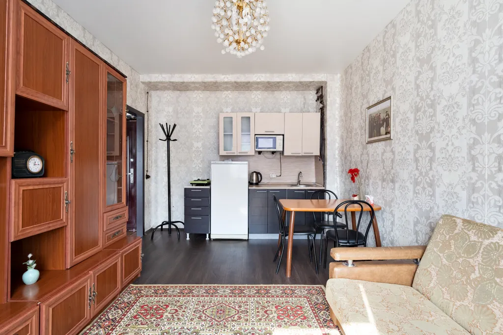 Квартира в центре города с общей душевой на этаже