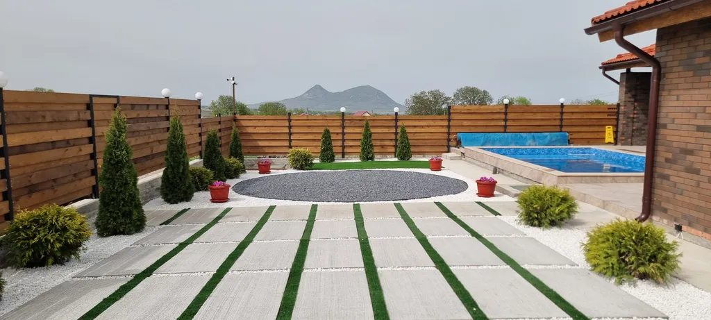 Уютный дом с термальным бассейном и баней