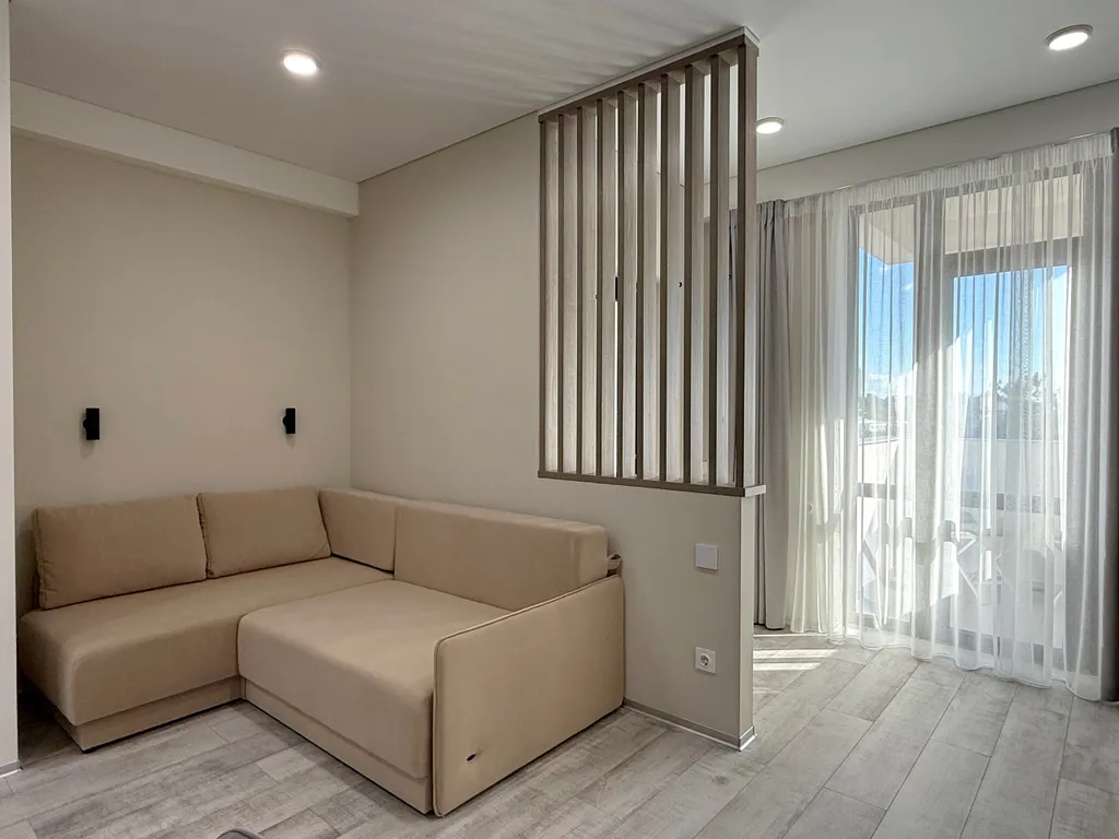 Квартира-студия с дизайнерским ремонтом