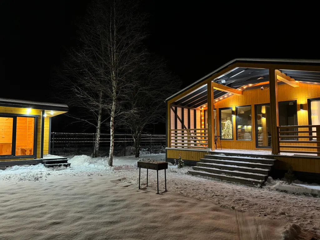 Домик с душой и дровяной баней