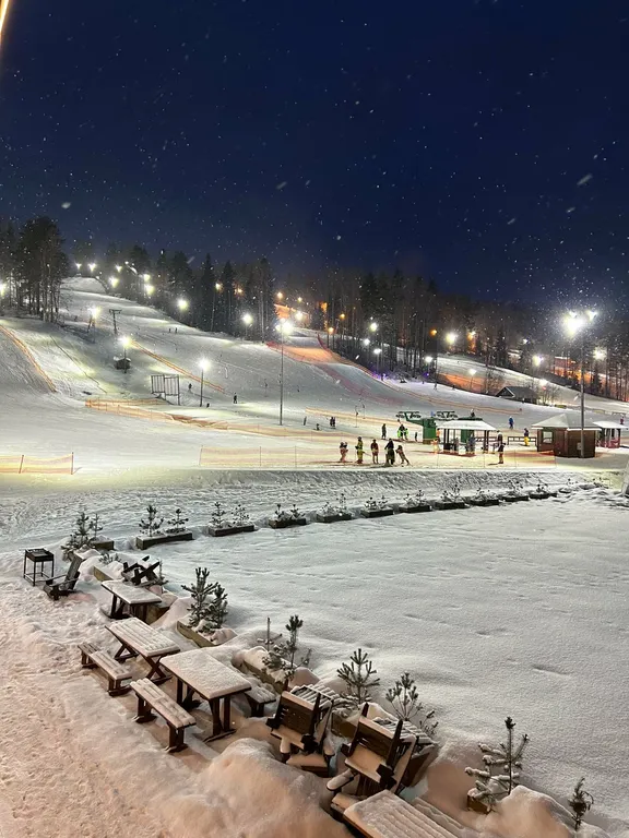 Коттедж у склонов