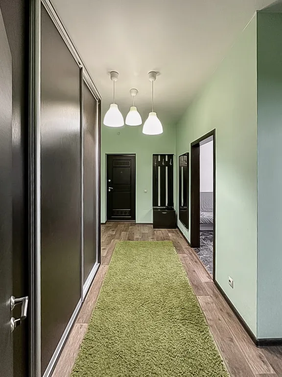 1-комнатная квартира с видом на парк За Саймой и реку Обь