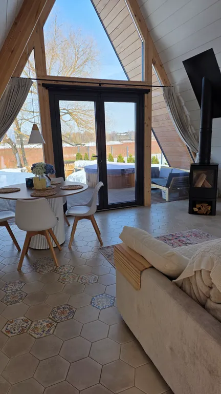 Дом 59m2 — чан, кухня, Wi-Fi