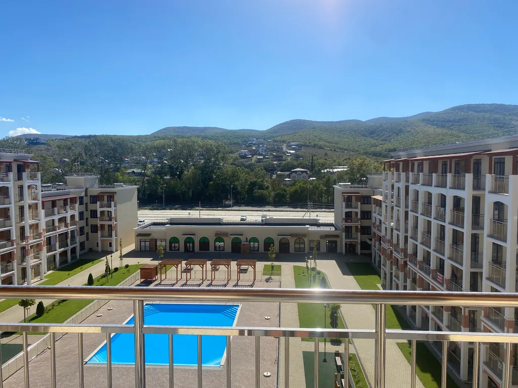 Квартира студия с прекрасным видом на горы