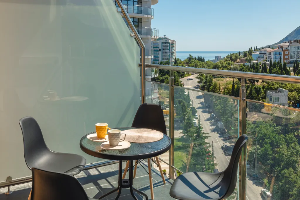 Апартамент Sun Paradise с видом на море и горы