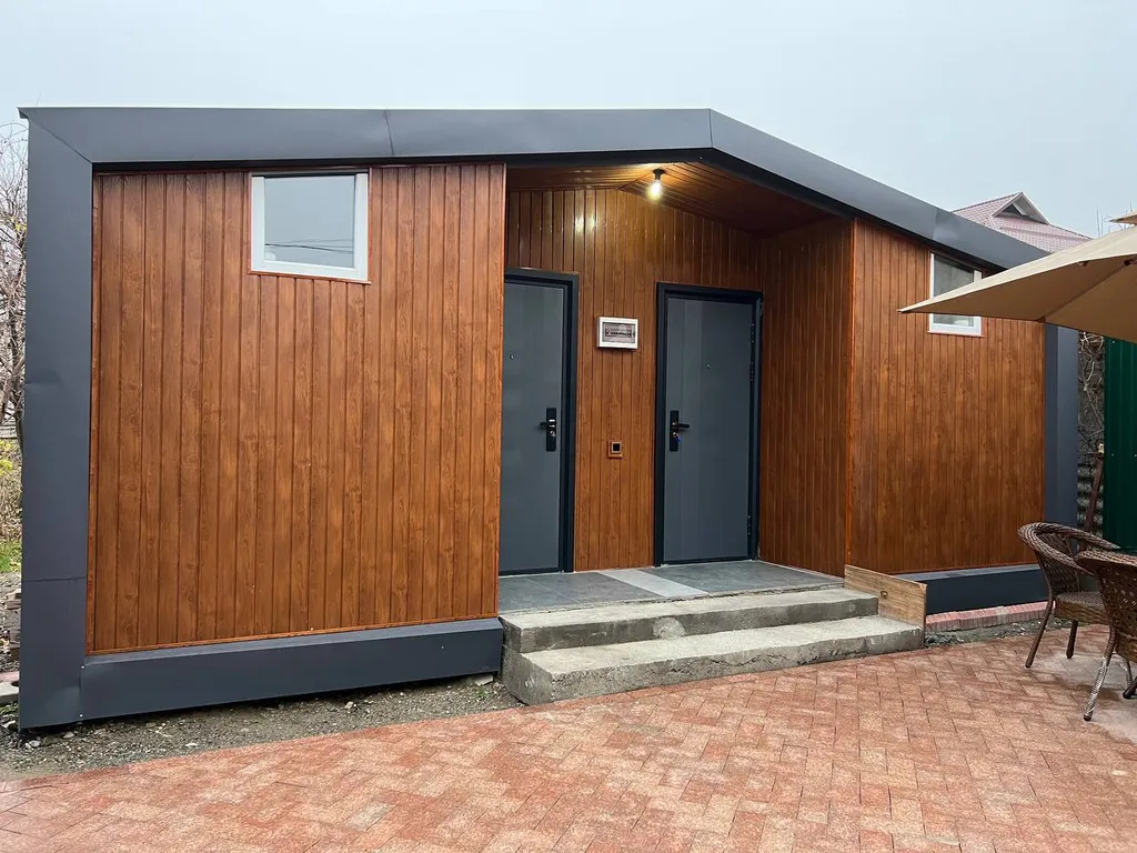 Уютная комната в стильном Барн Хаусе