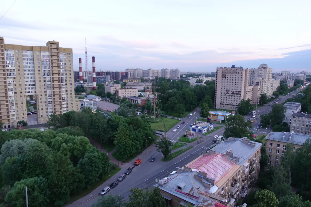 Квартира с прекрасным панорамным видом на город