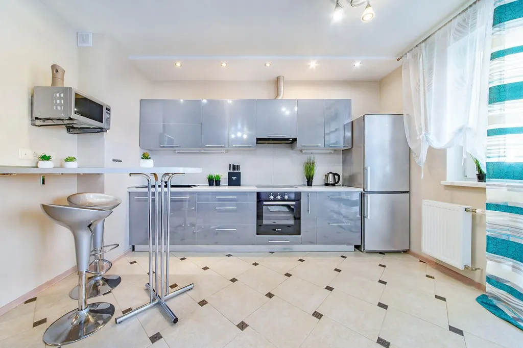 Квартира Квартира Просторная, уютная студия с панорамным видом на город (17 этаж) — Минск