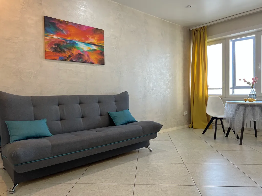 Студия с панорамным видом на реку. Не берем оплату за финальную уборку