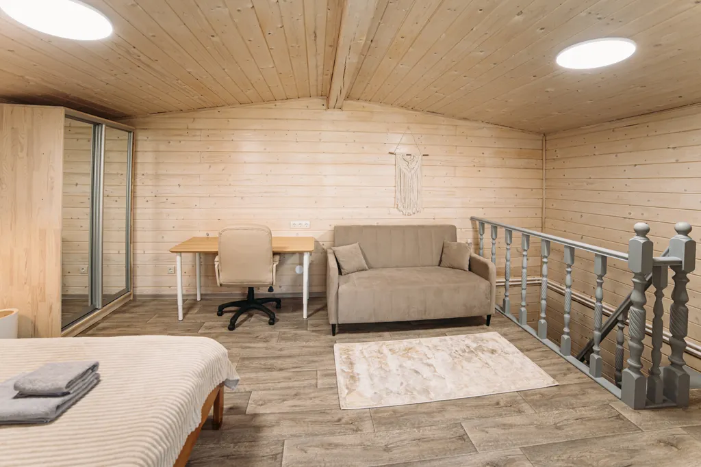 Дом-барнхаус с личными террасами